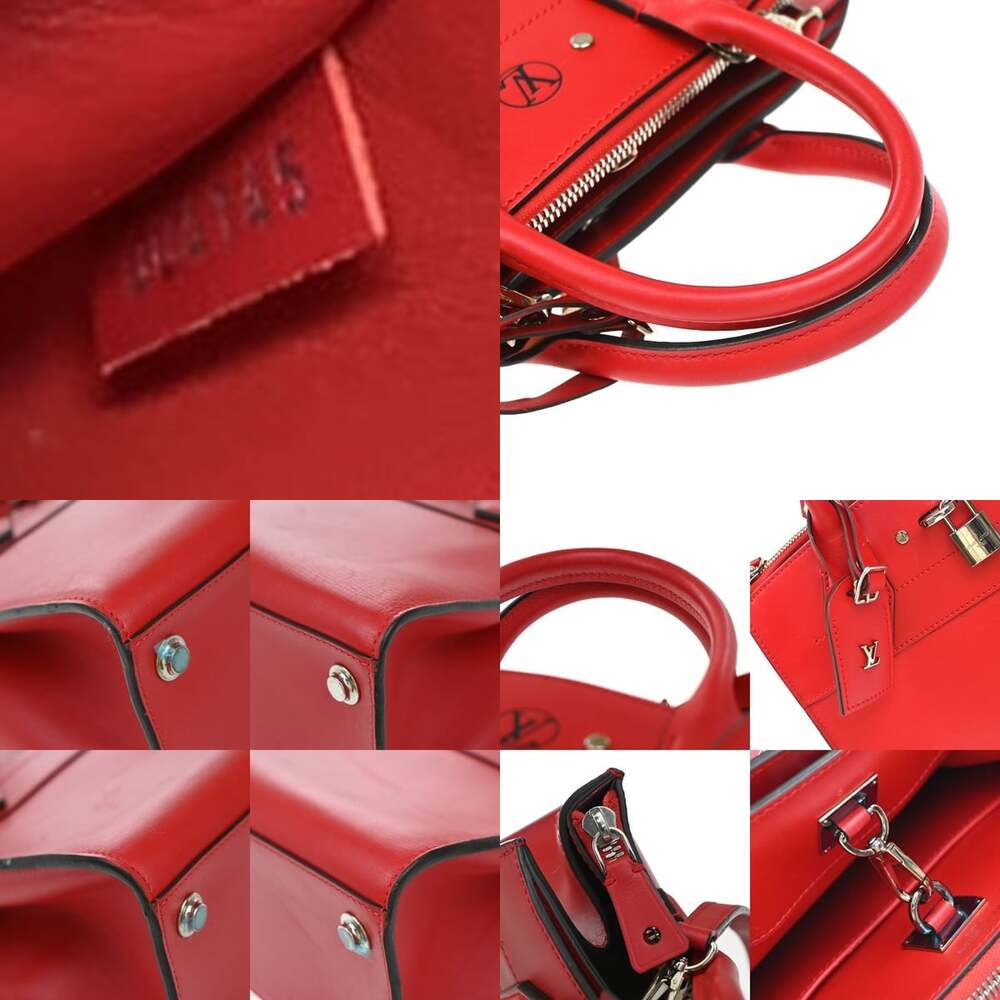 Louis Vuitton Leather City Steamer Handbag Red - Picture 4 of 6